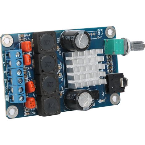 Module de carte d'amplificateur numérique TDA3116D2, amplificateur audio haute puissance à 2 canaux sur circuit imprimé (1/5)