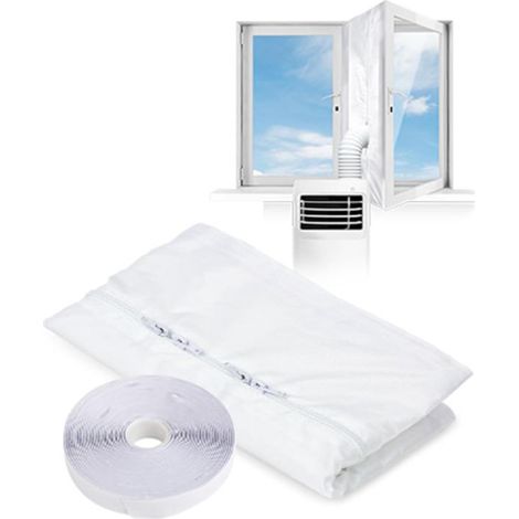 Kit de purification d'air Kit d'isolation pour climatisation Kit de régulation climatique Résidentiel, chambre, appartement (4 mètres) (1/4)