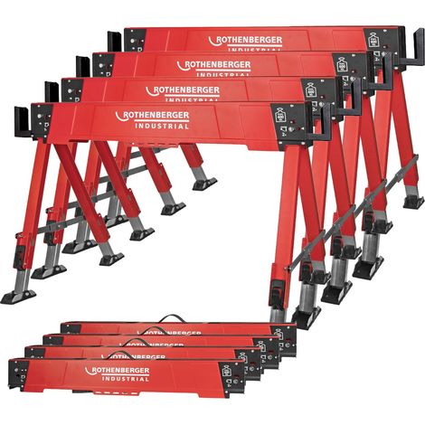 ROTHENBERGER Industrial Caballete Plegable, Juego de 4 unidades - 1500005803 (1/5)