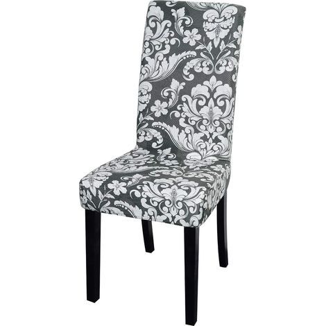 Housses de Chaise en Élasthanne Extensible pour Salle à Manger, Housse de Chaise Amovible Lavable en Tissu Housse de Protection pour Hôtel, Banquet, Dîner.(Européen 14, Paquet de 1) (1/5)