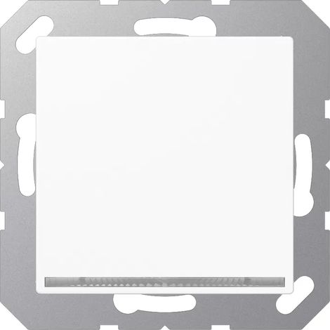 Jung LED-Orientierungslicht ohne Helligkeitssensor, Thermoplast, Serie AS/A, alpinweiß A 1539-OO WW LNW