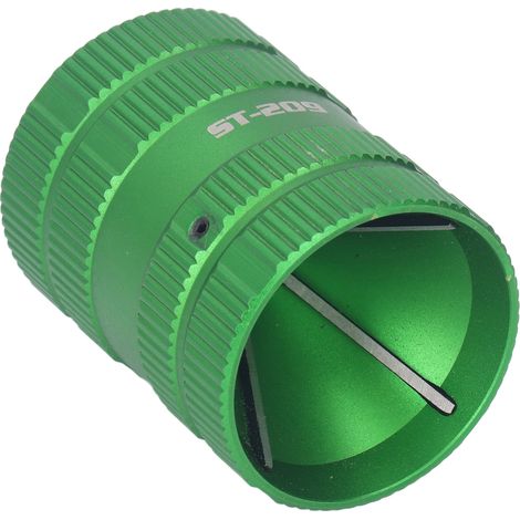 Outil d'ébavurage et de chanfreinage pour tubes de 6,35 mm à 41,35 mm de diamètre extérieur (1/4 po à 1 5/8 po) avec alésoir et 4 lames. (1/5)
