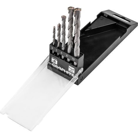 Bohrer graphite 56t215 gehärtet 4 bis 10 mm 5er Pack