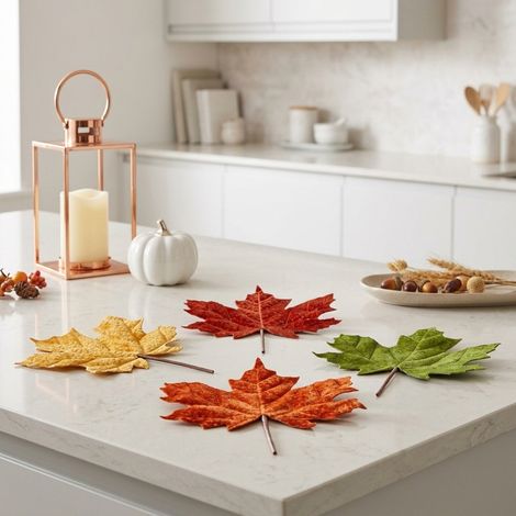 Faux Autumn Maple Leaves Display Pack (1/2)