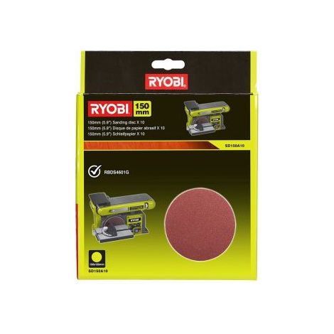 Ryobi RBDS4601G discos diamante auto-adhesivos 150 mm