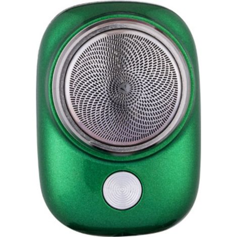 Mini rasoir électrique – Rasoir rotatif portable rechargeable par USB à 3 têtes, idéal pour les voyages et la voiture, avec tête amovible et lavable et moteur silencieux. (1/4)