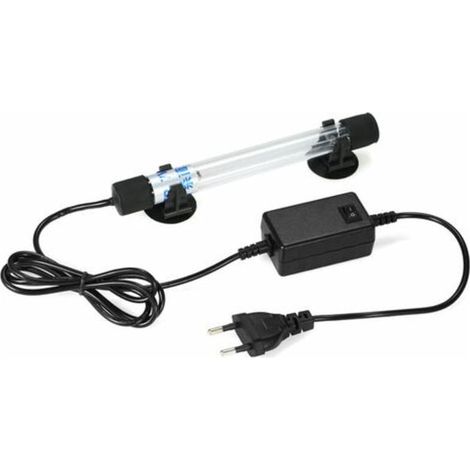Lampe UVC bactéricide, stérilisateur UVC submersible, désinfection de l'eau, aquarium, bassin, 220-240 V CA, 7 W (1/5)