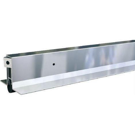Bas de porte automatique encastré ELLEN Ellen-Matic 3 73 cm Aluminium (1/3)