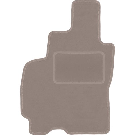 Fahrermatte aus Samt für: Hyundai Atos Schrägheck (1997–2008), beige