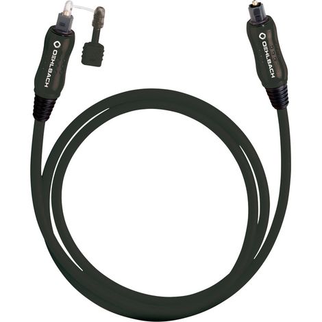 Toslink Audio Anschlusskabel [1x Toslink-Stecker (ODT) - 1x Toslink-Stecker (ODT)] 1.50 m Schwarz Oe