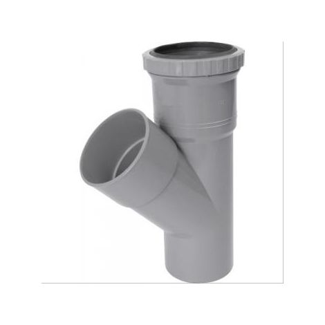 Culotte 45° à joint de dilatation MF Ø100 Nicoll