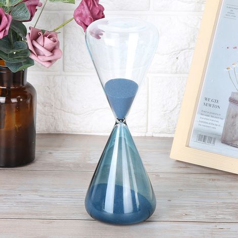 Innovative, kegelförmige Sanduhr aus Glas – einzigartiges Geburtstagsgeschenk, Tischdekoration für Zuhause (1/5)
