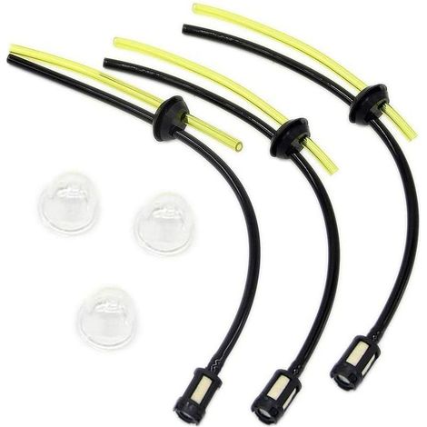 Kit de filtre à essence universel Joint de tuyau d'essence pour débroussailleuse tondeuse tondeuse débroussailleuse taille-haie élagueur (1/5)