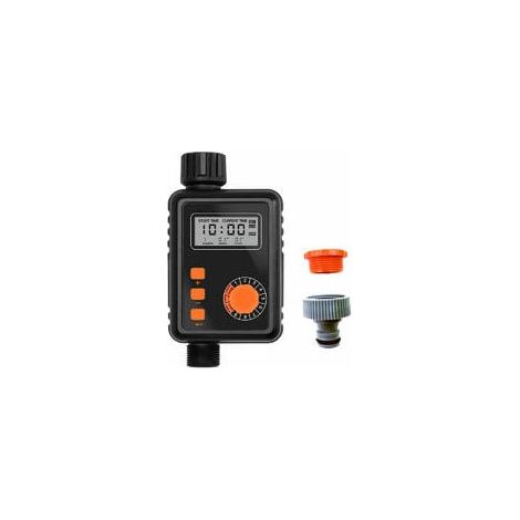 [NIEMALS VERWENDET] Automatischer Bewässerungstimer und -programmierer, elektronischer Bewässerungsregler, automatischer Bewässerungstimer mit großem LCD-Display, wasserdichter Bewässerungsregler, 9 Z (1/4)