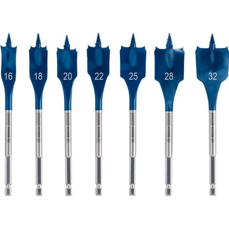 BOSCH 2.608.902.110 (7pc) 7pc Self cut spade kit