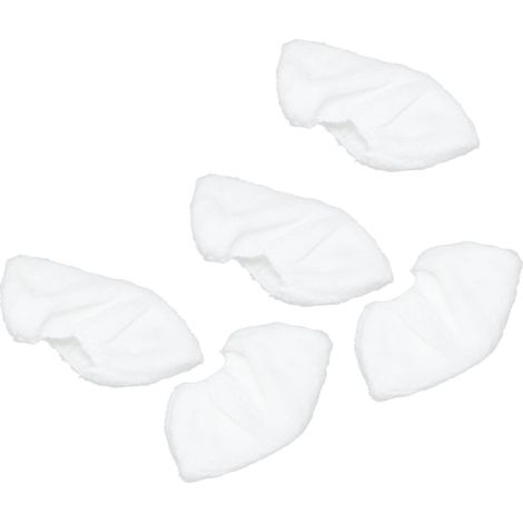 Lot de 5 lingettes en microfibre pour balai vapeur Karcher SC1 SC2 SC3 SC4 SC5 SV7 (1/5)