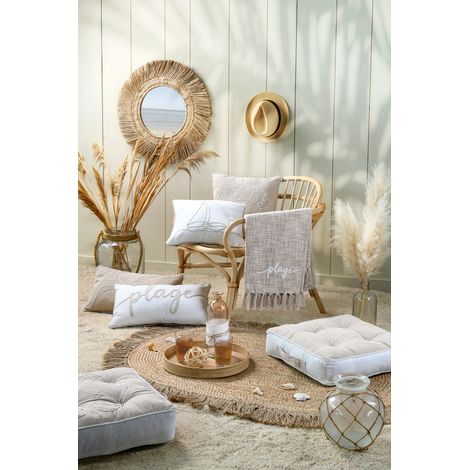 Stof Dunes Coussin Blanc 30x50cm - Stof