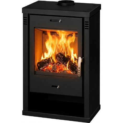 Victoria Kaminofen Torino Schwarz mit 7,52kW (1/3)