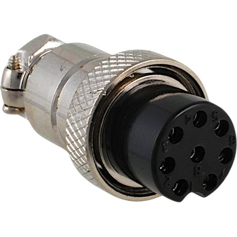 Conector de micrófono (WG5) de 8 pines para cable CB Vitalco (1/4)