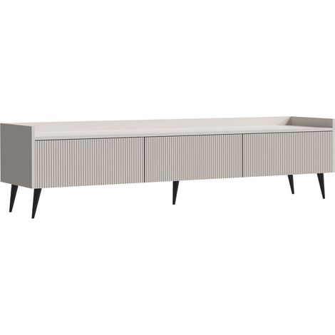 Meuble TV Mirfivu 104 , Le nombre de portes: 0, Nombre de tiroirs: 0, 180x45x41cm (1/5)