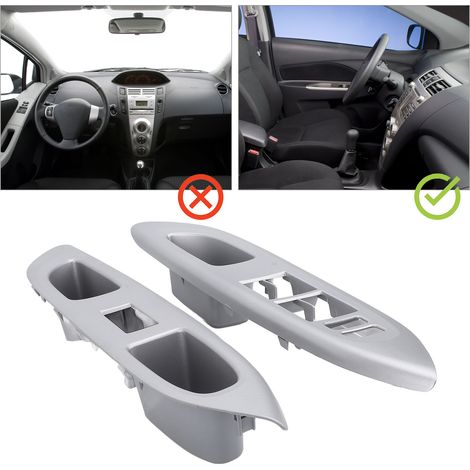 Parachoques interior para ventanas delanteras izquierda y derecha Belta XP90 2007-2013 ABS - Juego de 2 (1/5)