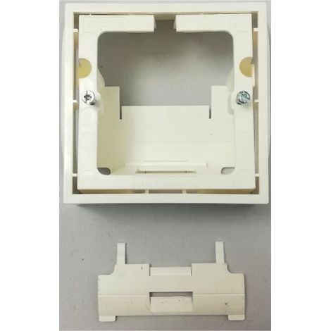Legrand 031662 Marco 1P con zócalo 80mm blanco
