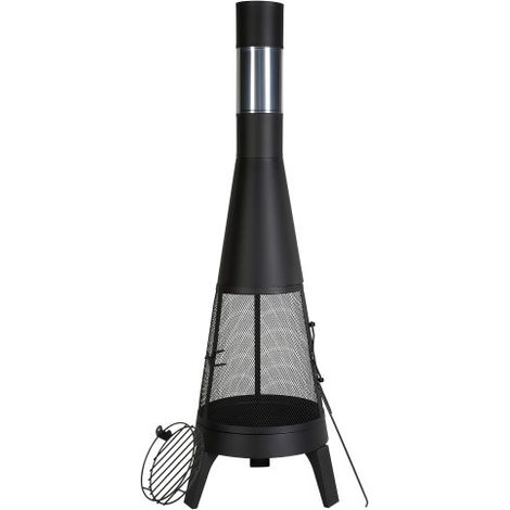 Cheminée Extérieur - 508 mm Poêle à Bois Conique Robuste pour (1/5)