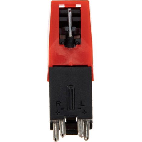 Accessoire de remplacement pour aiguille de tourne-disque, stylet de phonographe ou de gramophone-3x1cm-Red