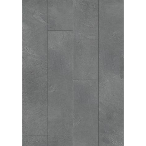 Mexen Grey Dark Vinylplatten 1227 x 187 mm LVT Dryback 2,5 mm, PVC-Unterlage, 4 V-Fuge, Schiefer - F1359-1227-187-255-4V1-01 (1/2)