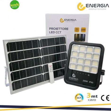 Faro solare Energia 200W CCT 2200lumen (1/5)