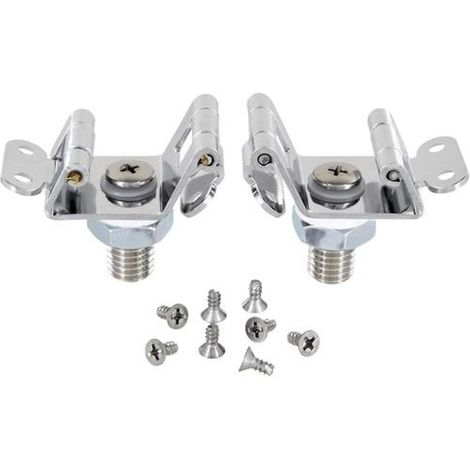 IS Scharniere Aero, für WC-Sitz, Chrom