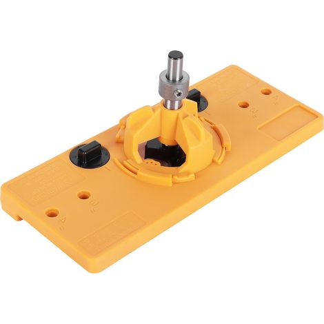 Poinçonneuse Gabarit de Perçage pour Charnière ABS, Plaque de Positionnement 35mm, Outil de Perçage Bois (1/5)