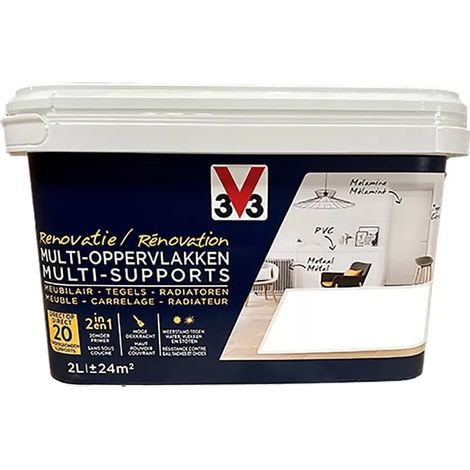 Peinture V33 Rénovation Multi-Supports Blanc 2 L