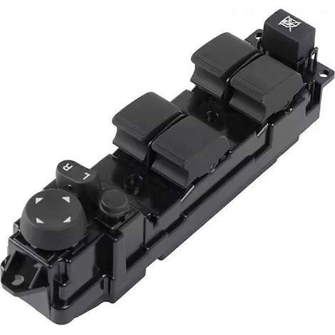 Elektrischer Fensterheberschalter, Autozubehör für Linkslenker, schwarz (1/5)