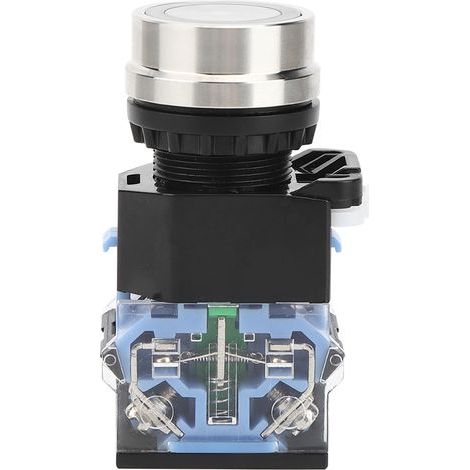 Interruptor pulsador sin componente de control de luz, diámetro de instalación de 22 mm, LA38 AC220V (1/3)