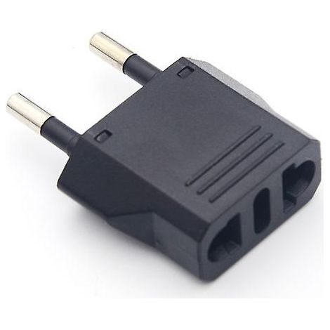 Adaptateur secteur 3 en 1 USA vers France pour appareils (1/4)
