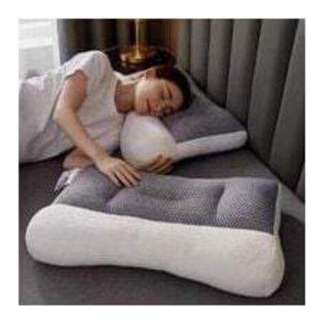 BUNTHAUS Kissen, Memory Foam Nackenstützkissen gegen Nacken- und Schulterschmerzen, atmungsaktiv und hypoallergen für eine angenehme Luftzirkulation (1/5)