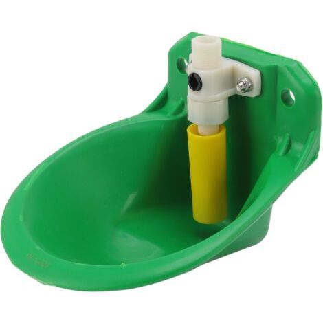 Abreuvoir automatique Volume d'eau réglable 1L Capacité de stockage d'eau Bol d'eau en plastique pour bétail pour cochon vache mouton (1/4)