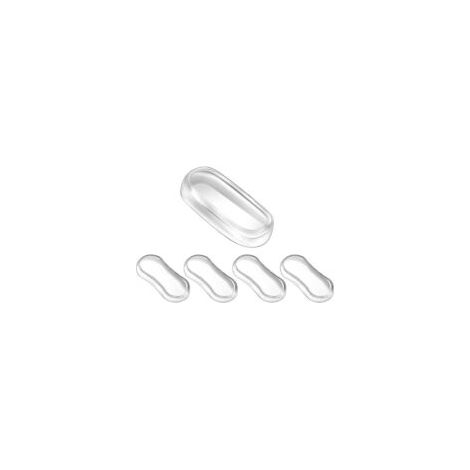 Set di 5 paracolpi per sedile WC, paracolpi per sedile WC, fermi per sedile WC, paracolpi in gomma autoadesivi, ricambi per sedile WC, riduzione del rumore, paracolpi in gomma - Crezuo