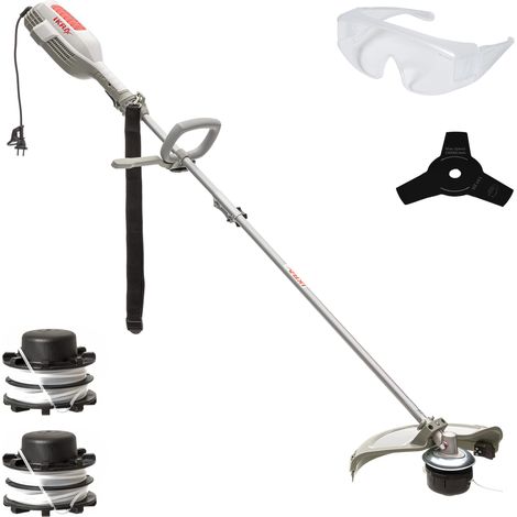 IKRA decespugliatore elettrica IES 1000 C, incl. 2 bobine, lama per sterpaglie, tracolla e occhiali protettivi (1/4)