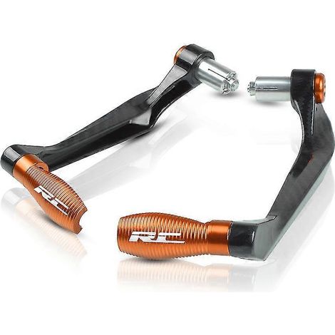Für KTM RC 125, 200, 390, RC, RC390, RC200, RC125 (2011–2024): Lenkergriffe, Brems- und Kupplungshebelschutz – Orange