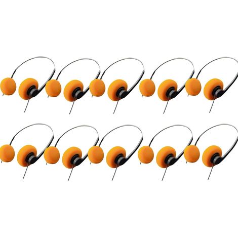 Casque stéréo rétro léger supra-auriculaire, filaire 3,5 mm (1/5)