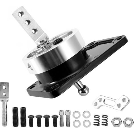 Levier de vitesse de vitesse à courte portée en alliage d'aluminium CNC pour Ford Mustang T5 (argent) (1/5)