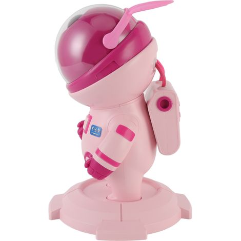USB-Sternen-Astronauten-LED-Projektorlampe, rosa RGB-Ambiente-Nachtlichtprojektor, Kindergeburtstagsgeschenk. (1/5)