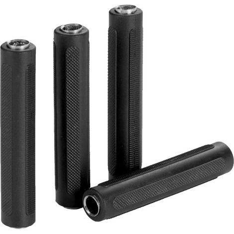 4 pièces Coupleur Audio Femelle TS/TRS 6,35 mm vers Femelle, Adaptateur Jack Mono/stéréo 1/4", rallonge 6,35 mm, changeur de Genre pour Haut Parleur (1/4)