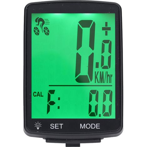 Compteur vélo sans fil avec capteur de vitesse et cadence, écran LCD 2,8 pouces, ordinateur de cyclisme GPS (1/5)
