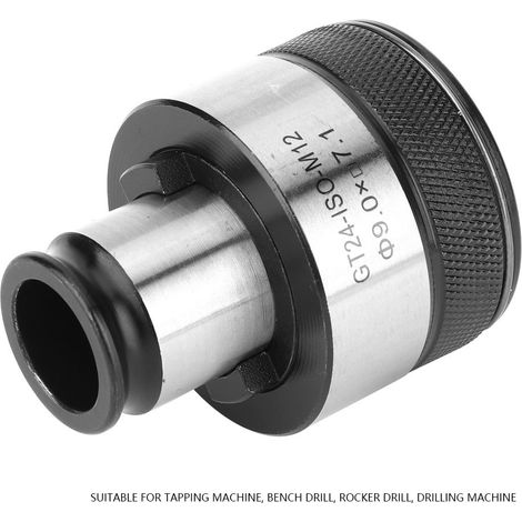 Mandrin de taraudeuse GT24 ISO M12, taraudeuse pneumatique et électrique, pince de taraudage (1/2)