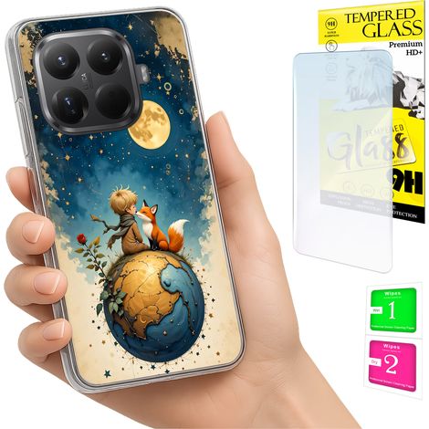 Funda para Xiaomi 15T Pro Photo Case Back Cover Graphics Lisek + cristal 9H (1/5)