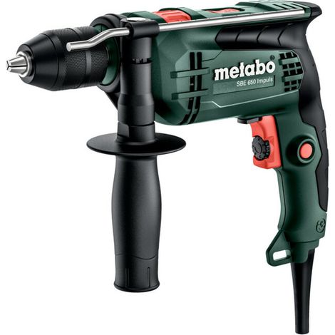 Perceuse à percussion SBE 650 Impuls en coffret - 600743500 - METABO (1/2)
