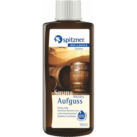Spitzner Saunaaufguss Whiskey 190 ml Wellness Konzentrat 8850100 (1/5)